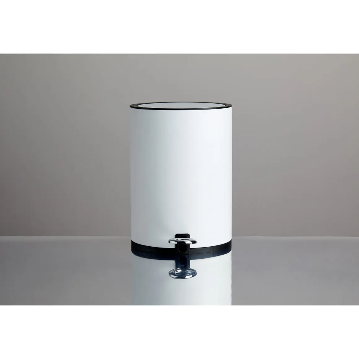 Wenko Kosmetik Treteimer Monza Easy Close weiß 3 L