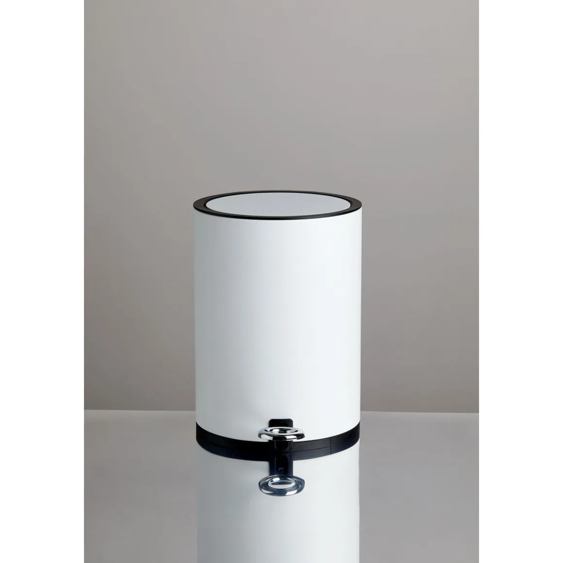 Wenko Kosmetik Treteimer Monza Easy Close weiß 3 L