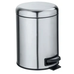 Wenko Kosmetik-Treteimer Leman Edelstahl Matt 5 L