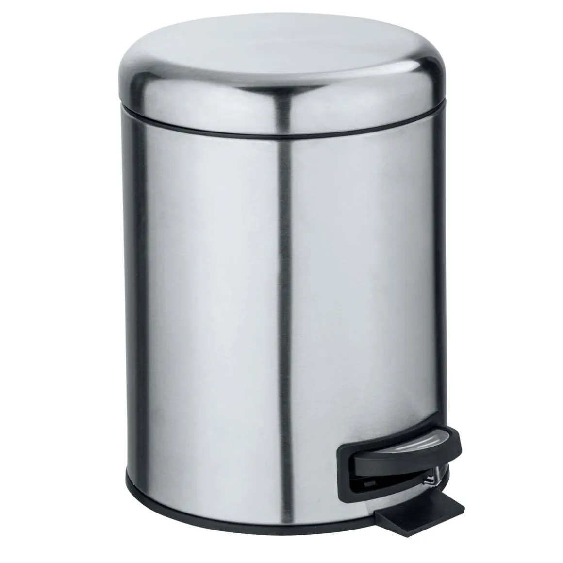 Wenko Kosmetik-Treteimer Leman Edelstahl Matt 5 L