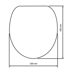 Wenko Premium WC-Sitz Heartbeach antibakteriell mit Absenkautomatik