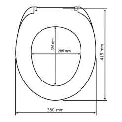Wenko Premium WC-Sitz Heartbeach antibakteriell mit Absenkautomatik