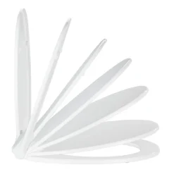 Wenko Premium WC-Sitz Kos Weiß mit Absenkautomatik