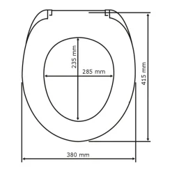 Wenko Premium WC-Sitz Meditation antibakteriell mit Absenkautomatik
