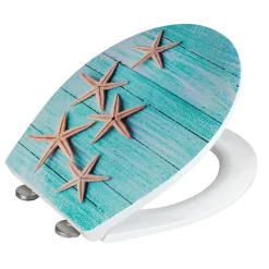 Wenko Premium WC-Sitz Mediaster antibakteriell mit Absenkautomatik