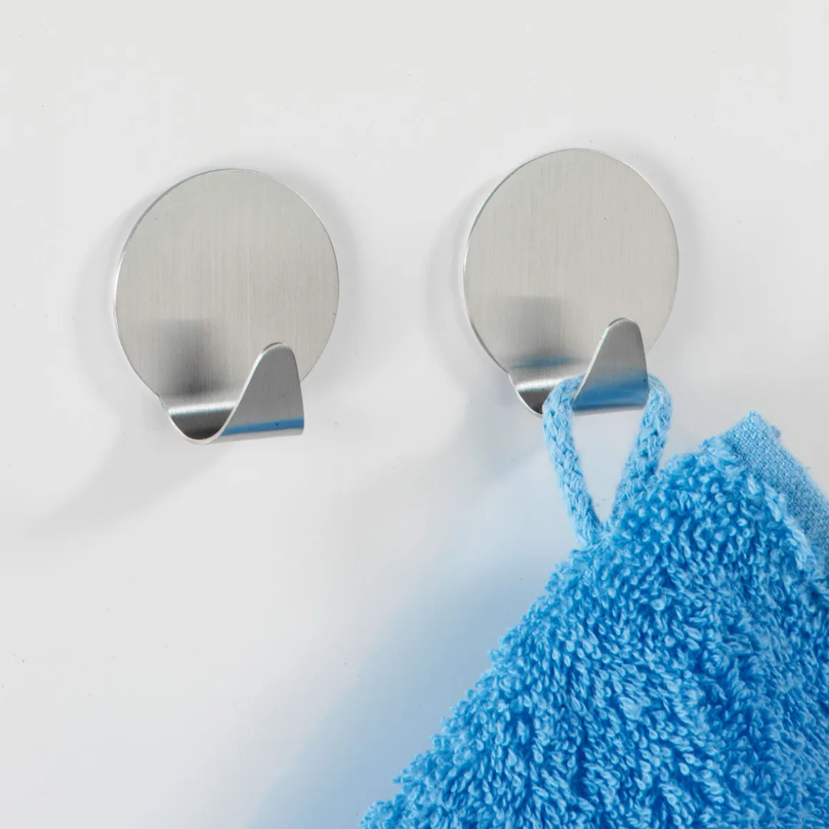 Wenko Rundhaken mittel matt 2er Set