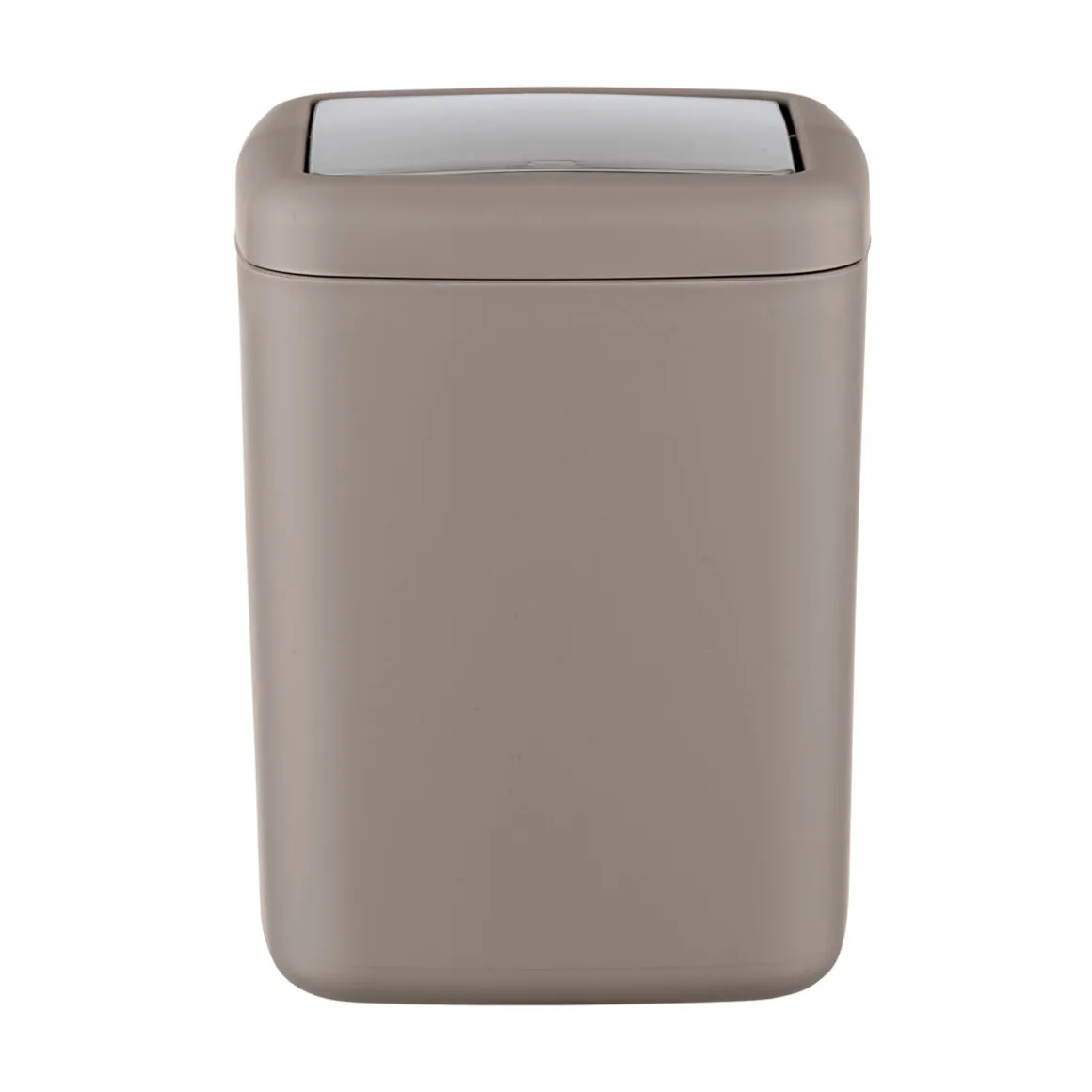 Wenko Schwingdeckeleimer Barcelona Taupe 3 L