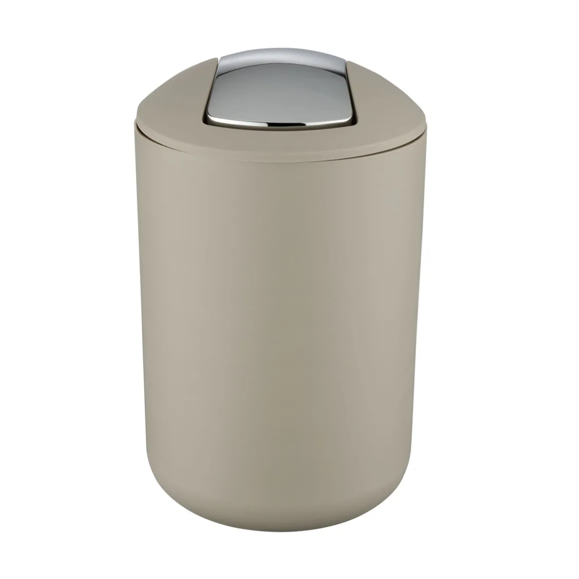 Wenko Schwingdeckeleimer Brasil L taupe 6,5 L