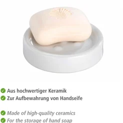 Wenko Seifenablage Polaris weiß