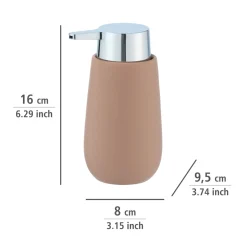 Wenko Seifenspender Badi sand 320 ml