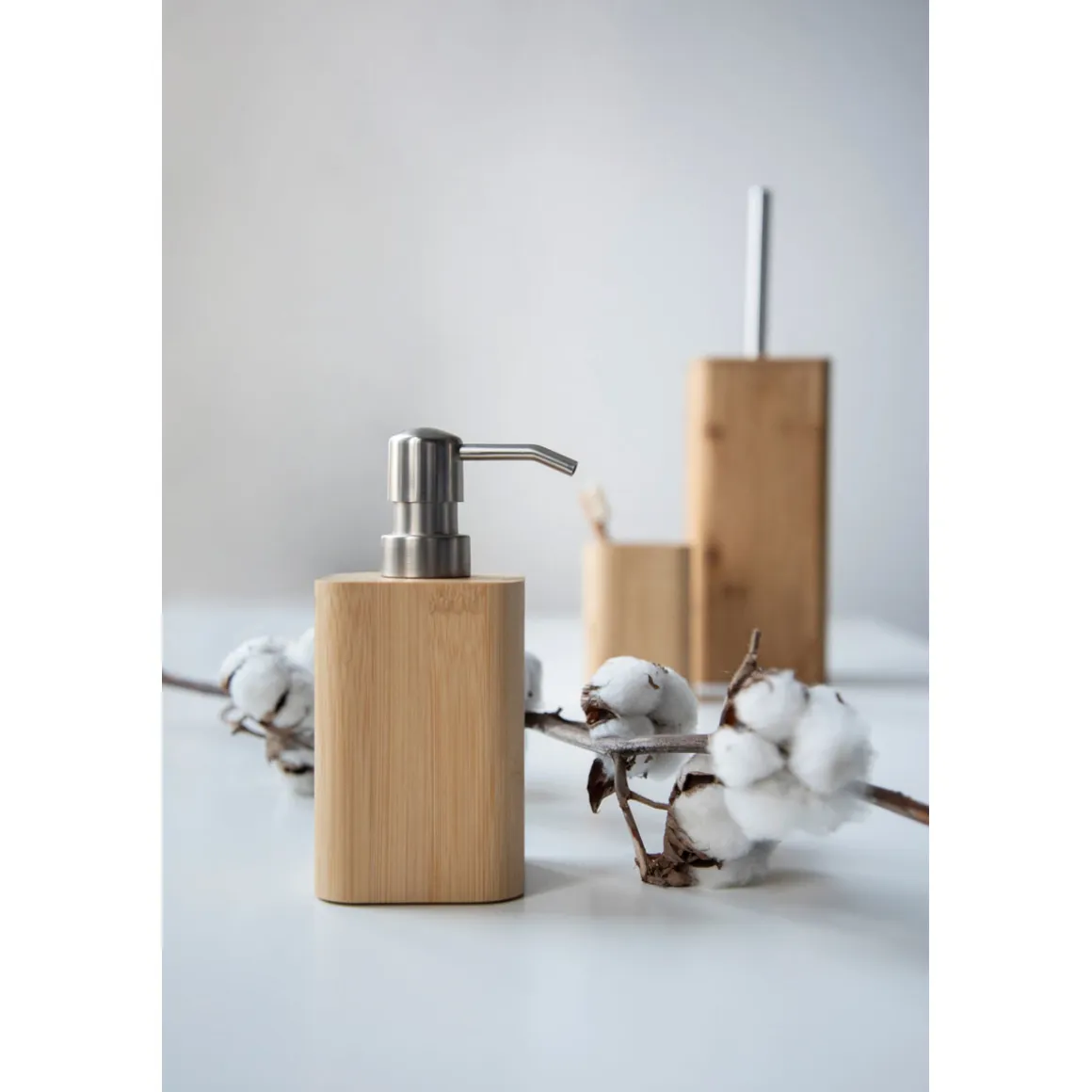 Wenko Seifenspender Bambusa