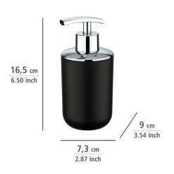 Wenko Seifenspender Brasil schwarz 320 ml