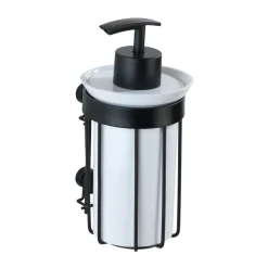 Wenko Seifenspender Classic Plus schwarz 185 ml