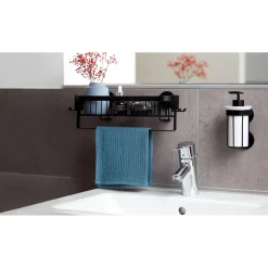 Wenko Seifenspender Classic Plus schwarz 185 ml