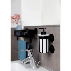 Wenko Seifenspender Classic Plus schwarz 185 ml