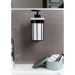 Wenko Seifenspender Classic Plus schwarz 185 ml