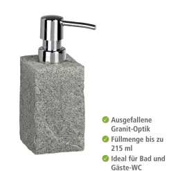 Wenko Seifenspender Granit ca 215 ml