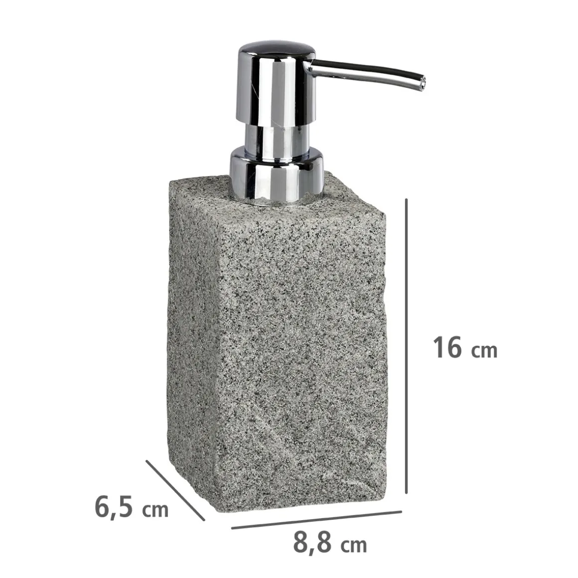 Wenko Seifenspender Granit ca 215 ml