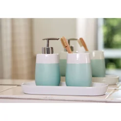 Wenko Seifenspender Malta mint/weiß 290 ml