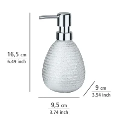 Wenko Seifenspender Polaris Juwel silber 390 ml