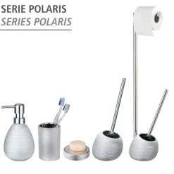 Wenko Seifenspender Polaris Juwel silber 390 ml