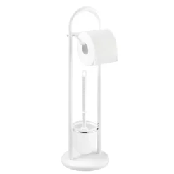 Wenko Stand WC-Garnitur Siena weiß