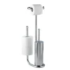 Wenko Stand WC-Garnitur Universalo chrom