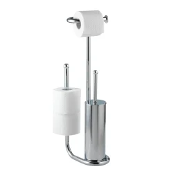 Wenko Stand WC-Garnitur Universalo chrom