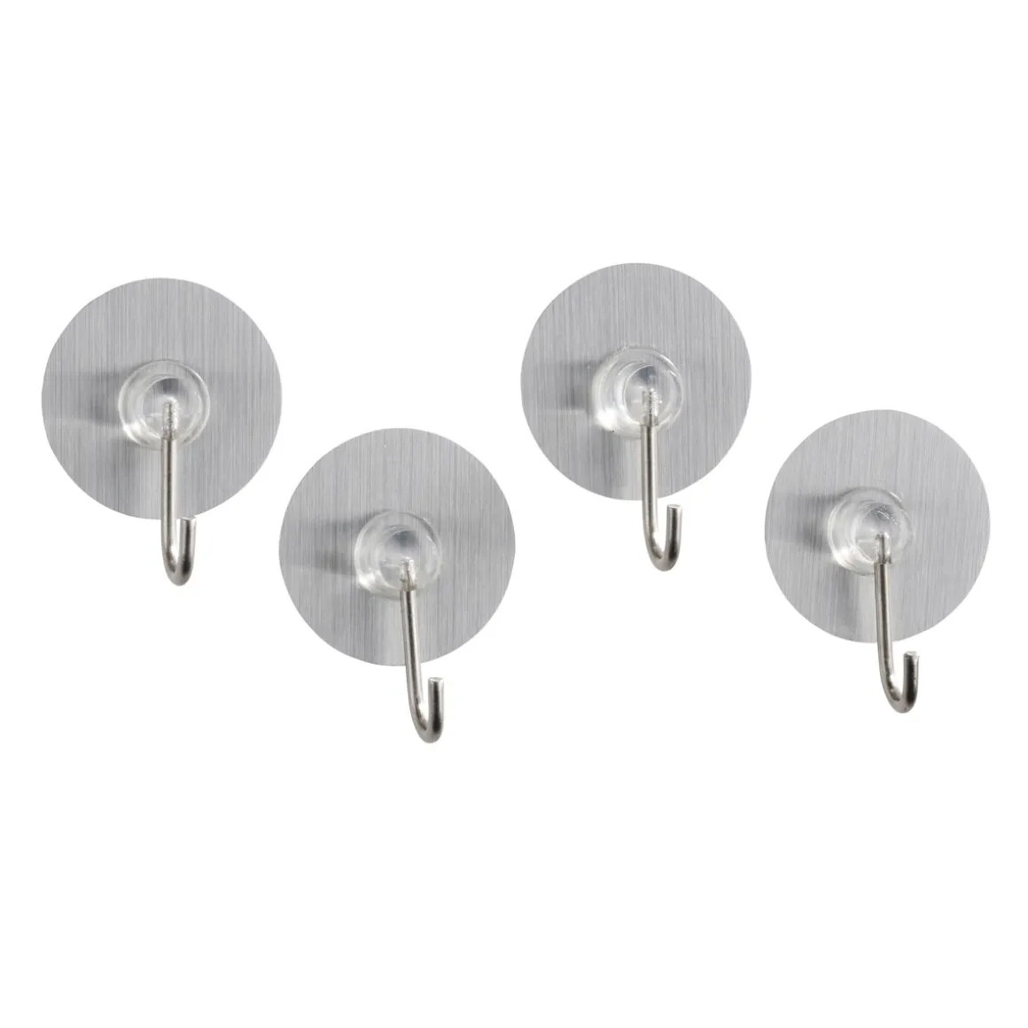 Wenko Static-Loc Nickelhaken Osimo 4er Set