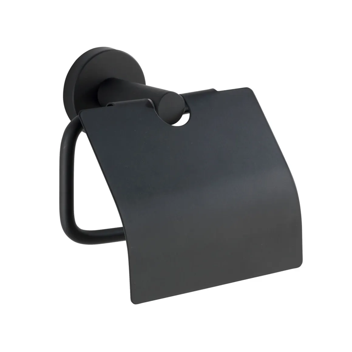 Wenko Toilettenpapierhalter Bosio schwarz