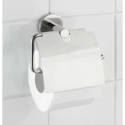 Wenko Toilettenpapierhalter Bosio mit Deckel
