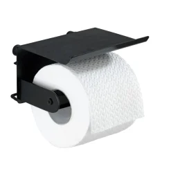 Wenko Toilettenpapierhalter Classic Plus schwarz