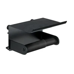 Wenko Toilettenpapierhalter Classic Plus schwarz