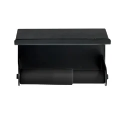 Wenko Toilettenpapierhalter Classic Plus schwarz