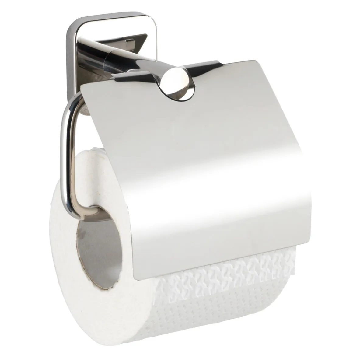 Wenko Toilettenpapierhalter Mezzano mit Deckel
