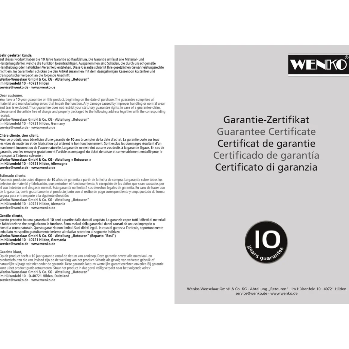 Wenko Toilettenpapierhalter Premium