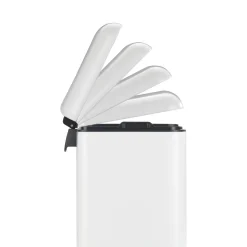 Wenko Treteimer Studio Easy-Close weiß 6 L