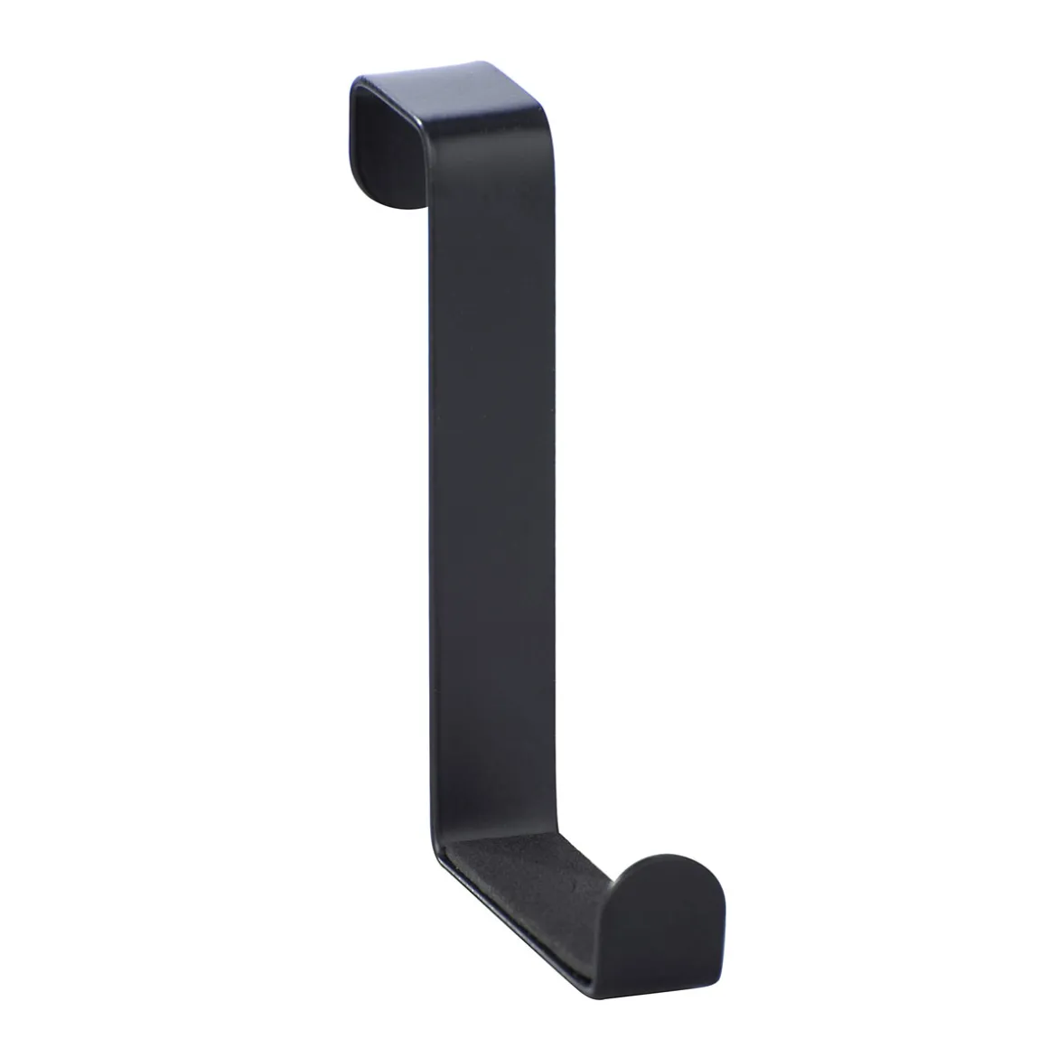 Wenko Türgarderobenhaken schwarz 4er Set
