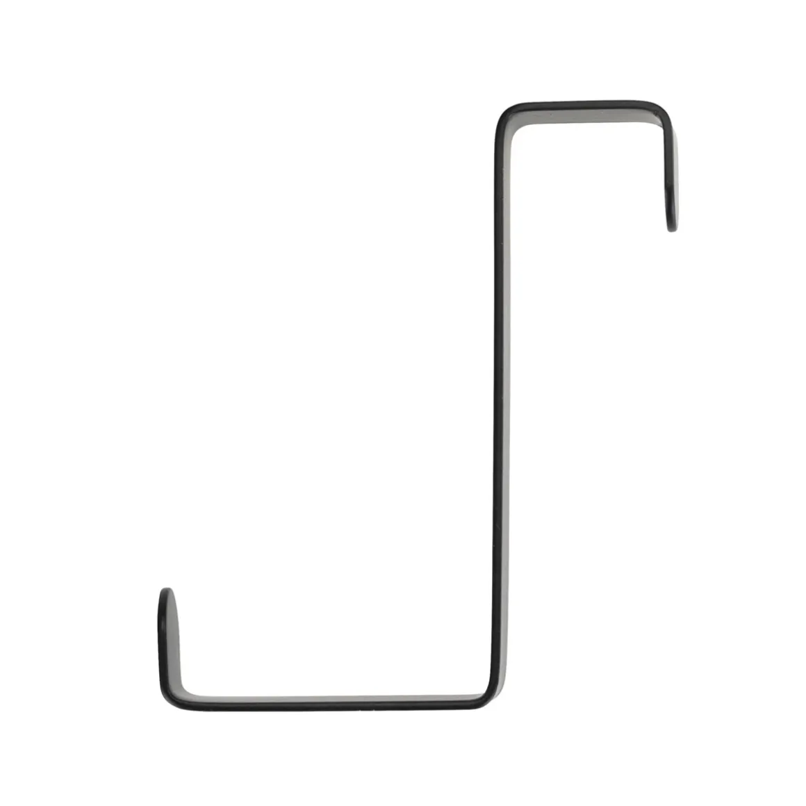 Wenko Türgarderobenhaken schwarz 4er Set