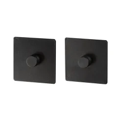 Wenko Turbo-Loc Adapter eckig schwarz 2er Set