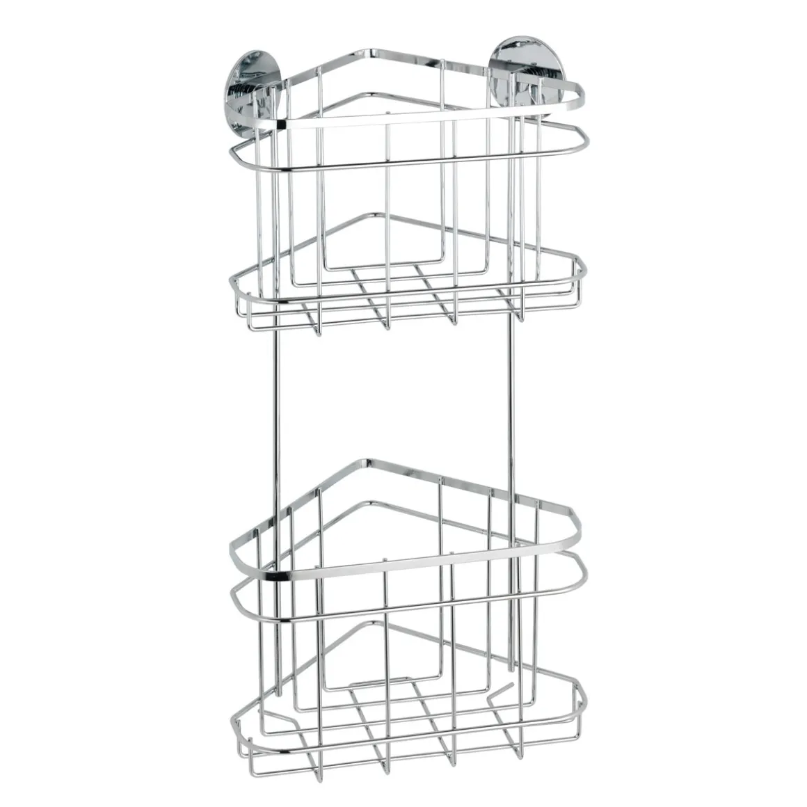 Wenko Turbo-Loc Eckregal 2 Etagen