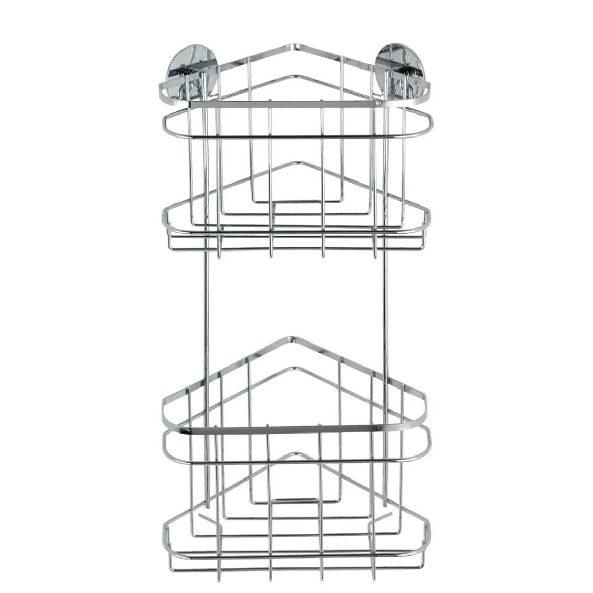 Wenko Turbo-Loc Eckregal 2 Etagen