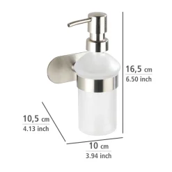 Wenko Turbo-Loc Seifenspender Orea matt ca 200 ml