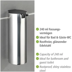 Wenko Turbo-Loc Seifenspender Detroit