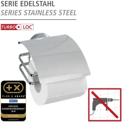 Wenko Turbo-Loc Toilettenpapierhalter Cover
