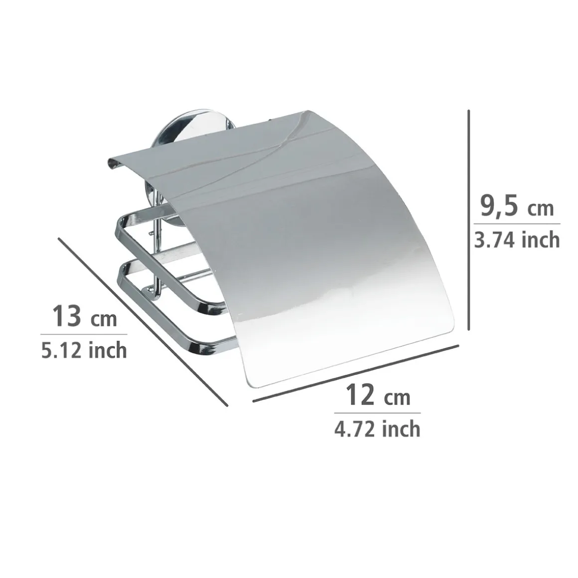 Wenko Turbo-Loc Toilettenpapierhalter Cover