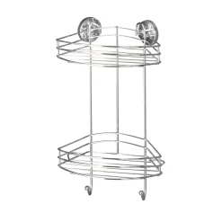 Wenko Vacuum-Loc Eckregal 2 Etagen