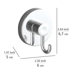 Wenko Vacuum-Loc Haken 2er Set