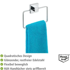 Wenko Vacuum-Loc Handtuchring Quadro