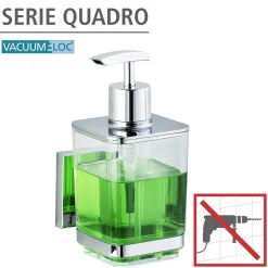 Wenko Vacuum-Loc Seifenspender Quadro